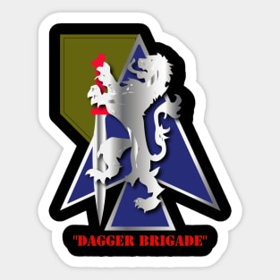 2nd Bde Combat Tm - Dagger Brigade - 1st Infantry Div Sticker